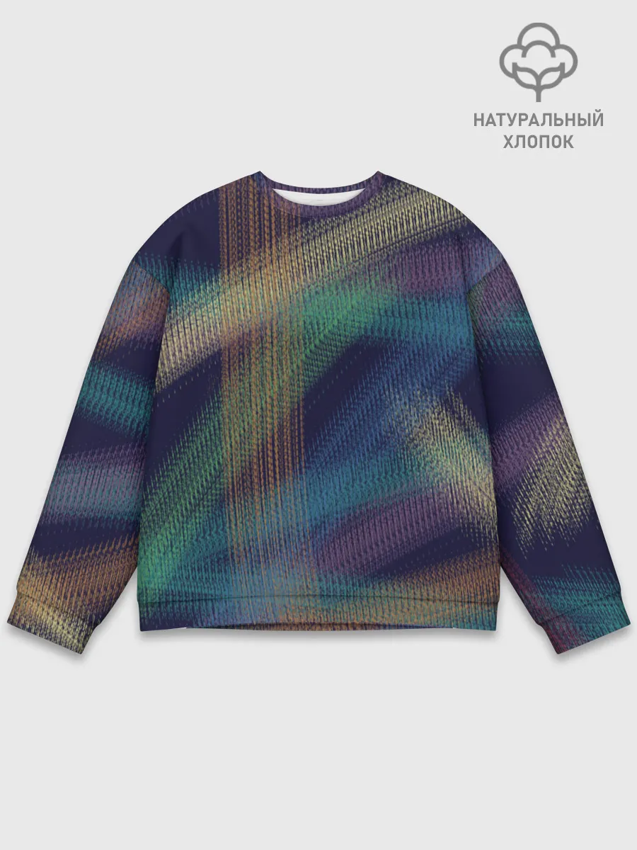 Мужской свитшот базовый / разноцветная