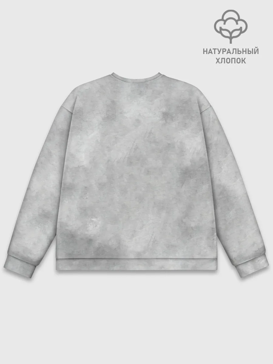 Мужской свитшот базовый / Манки Д. Луффи пират Соломенной Шляпы