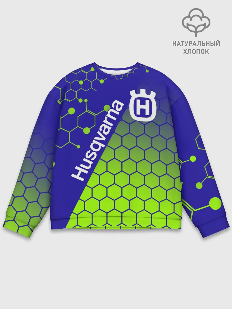 Мужской свитшот базовый / HUSQVARNA / ХУСКВАРНА / SPORT