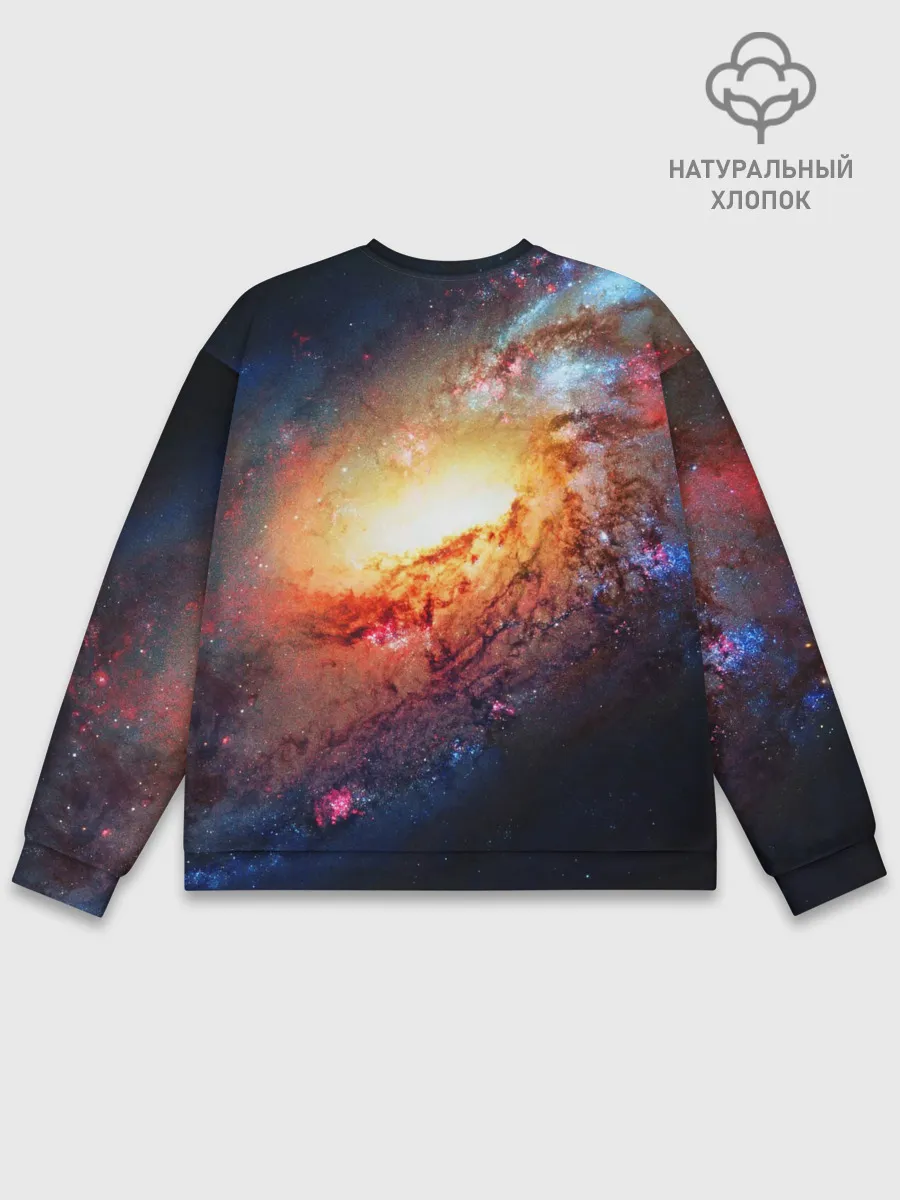 Мужской свитшот базовый / VIRGIN GALACTIC / КОСМОС