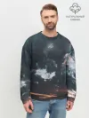 Мужской свитшот базовый / Закат