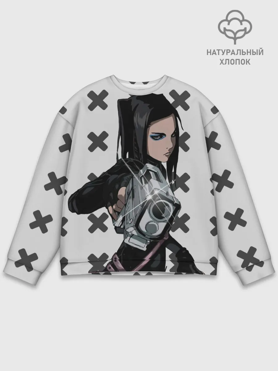 Мужской свитшот базовый / Риэл Мэйер из Эрго Прокси