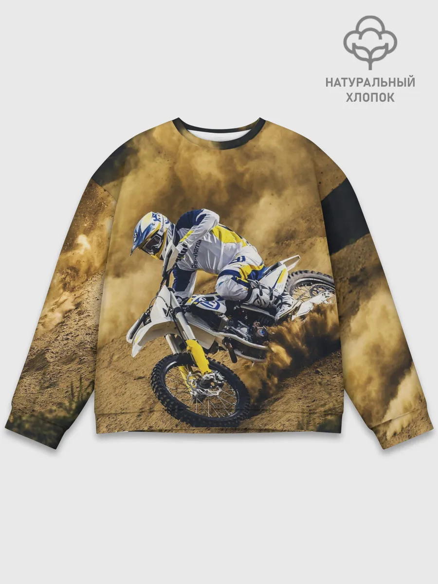 Мужской свитшот базовый / HUSQVARNA / ХУСКВАРНА / SPORT