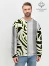 Мужской свитшот базовый / Зебра