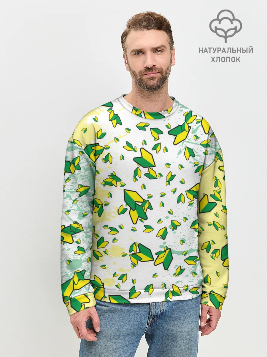 Мужской свитшот базовый / JDM | ПАТТЕРН | ЯПОНОВОД