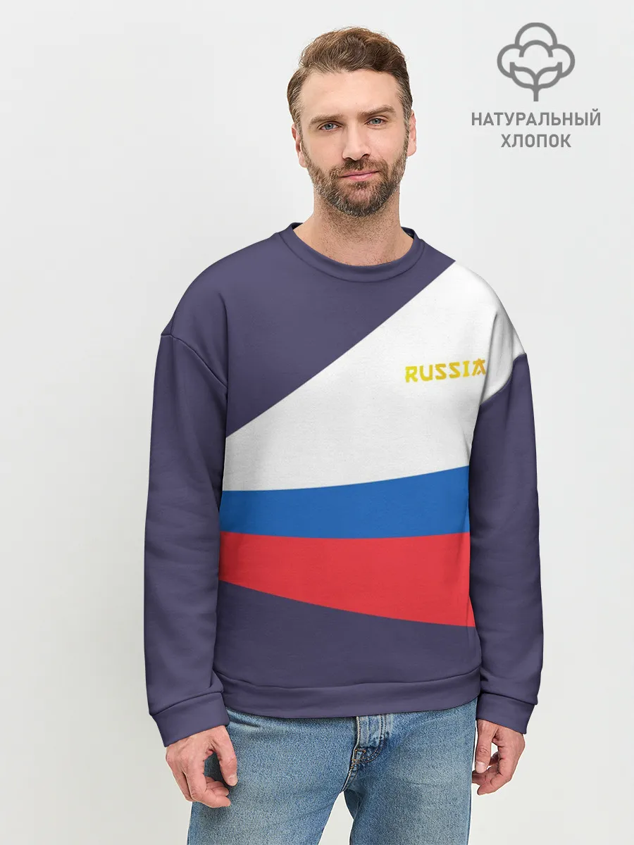 Мужской свитшот базовый / Токио 2021 Форма России