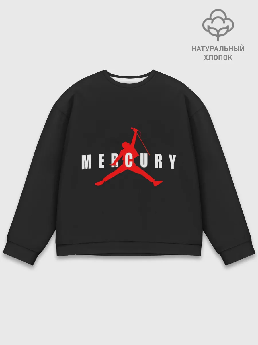 Мужской свитшот базовый / Меркьюри