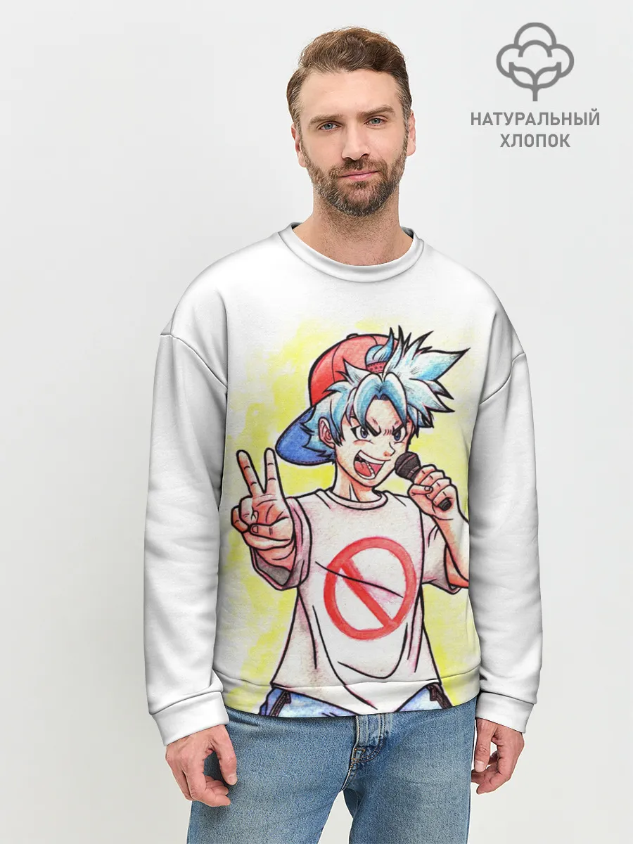 Мужской свитшот базовый / Friday Night Funkin Boyfriend