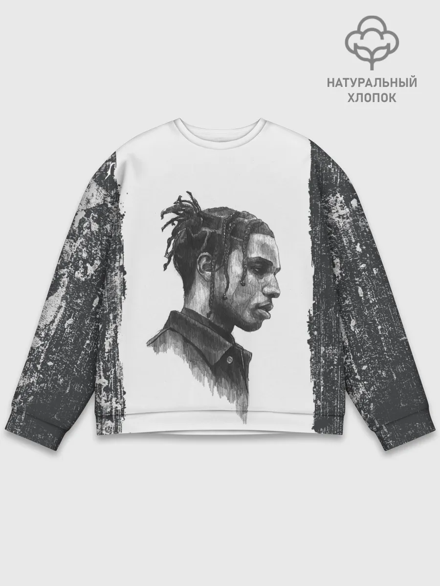 Мужской свитшот базовый / ASAP ROCKY | АСАП