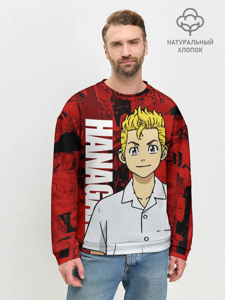 Мужской свитшот базовый / Такемичи Ханагаки