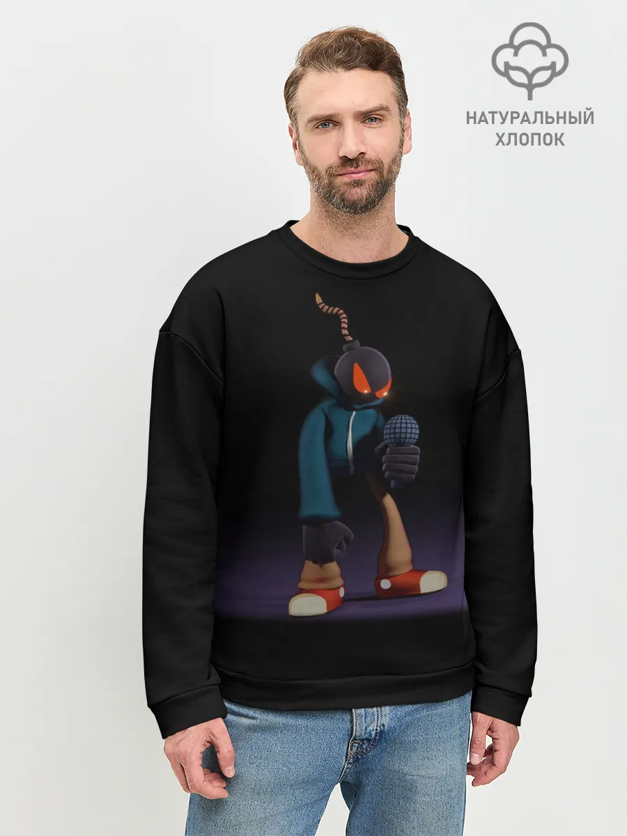 Мужской свитшот базовый / Friday Night Funkin Витти