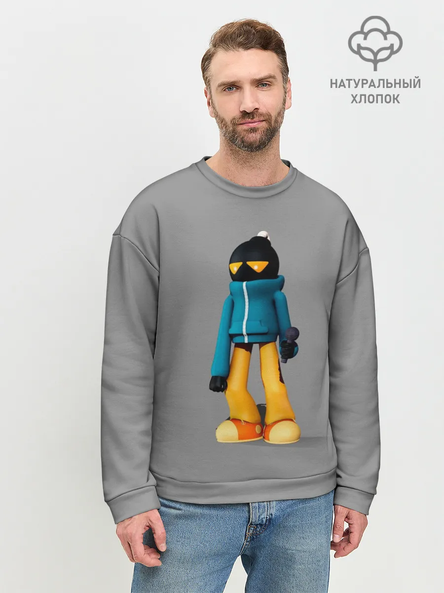 Мужской свитшот базовый / Friday Night Funkin Whitty