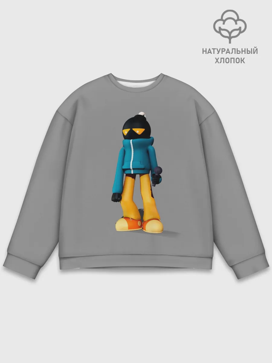 Мужской свитшот базовый / Friday Night Funkin Whitty