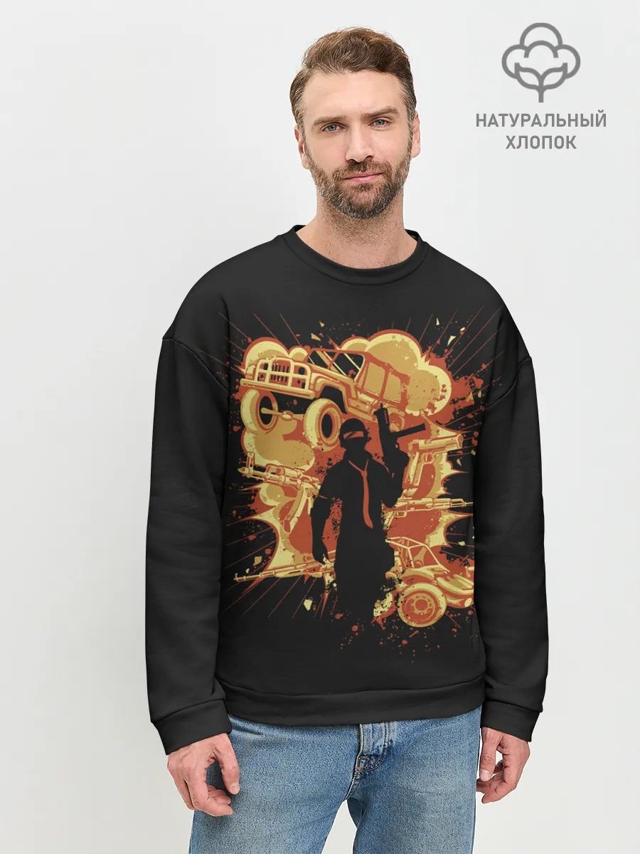 Мужской свитшот базовый / Pubg Boy
