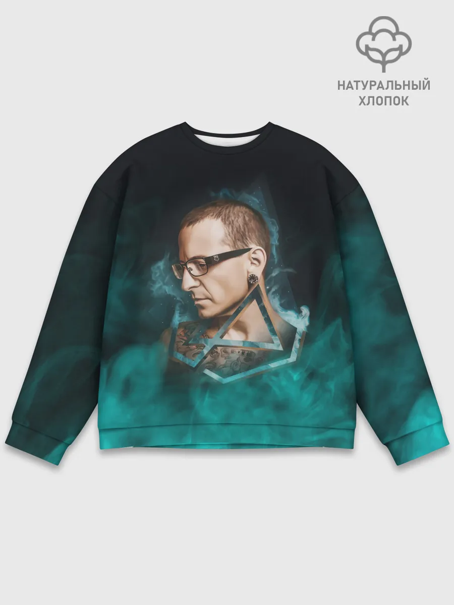 Мужской свитшот базовый / CHESTER | LINKIN PARK | ЛИНКИН ПАРК