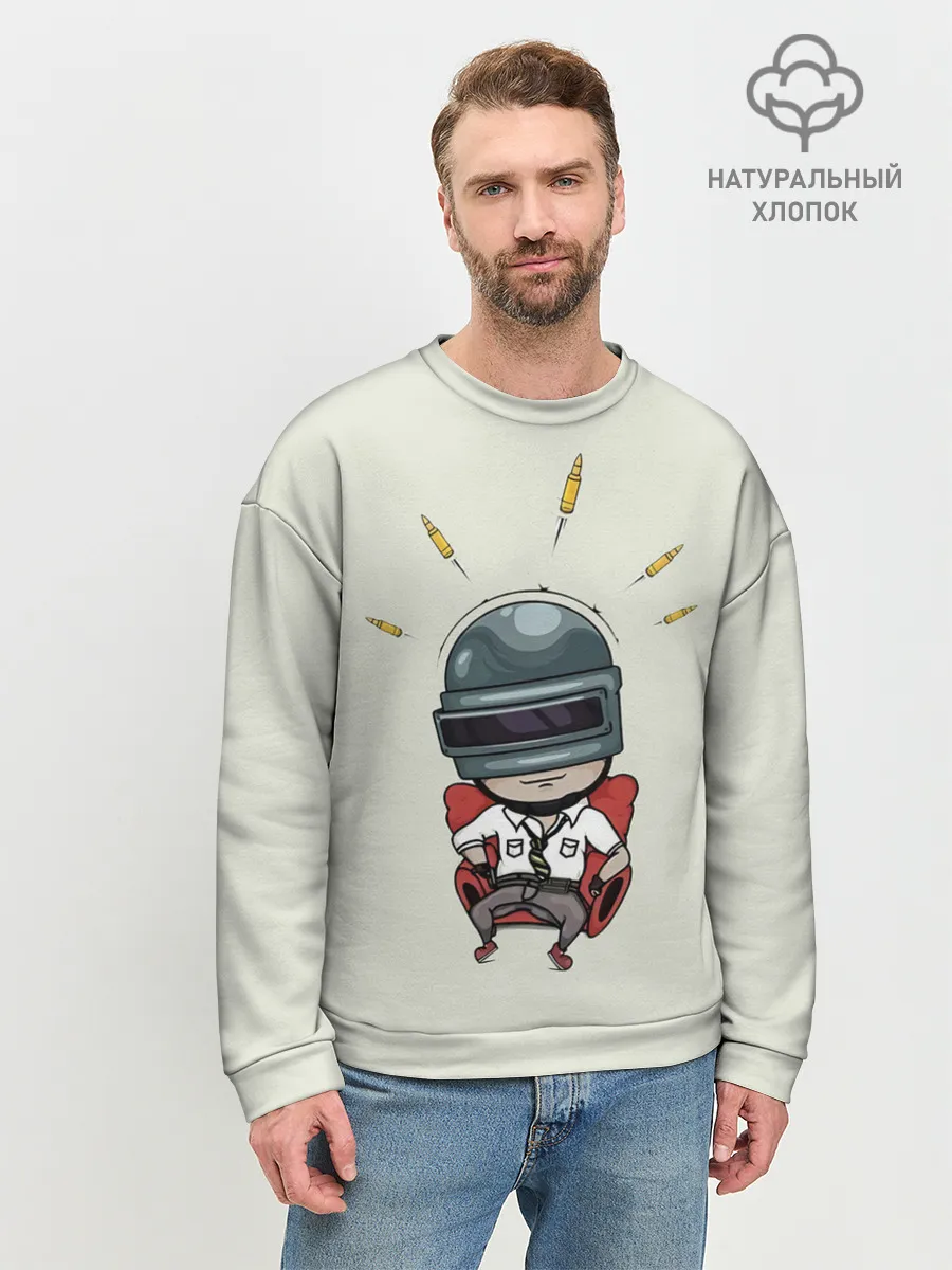 Мужской свитшот базовый / Pubg Boss