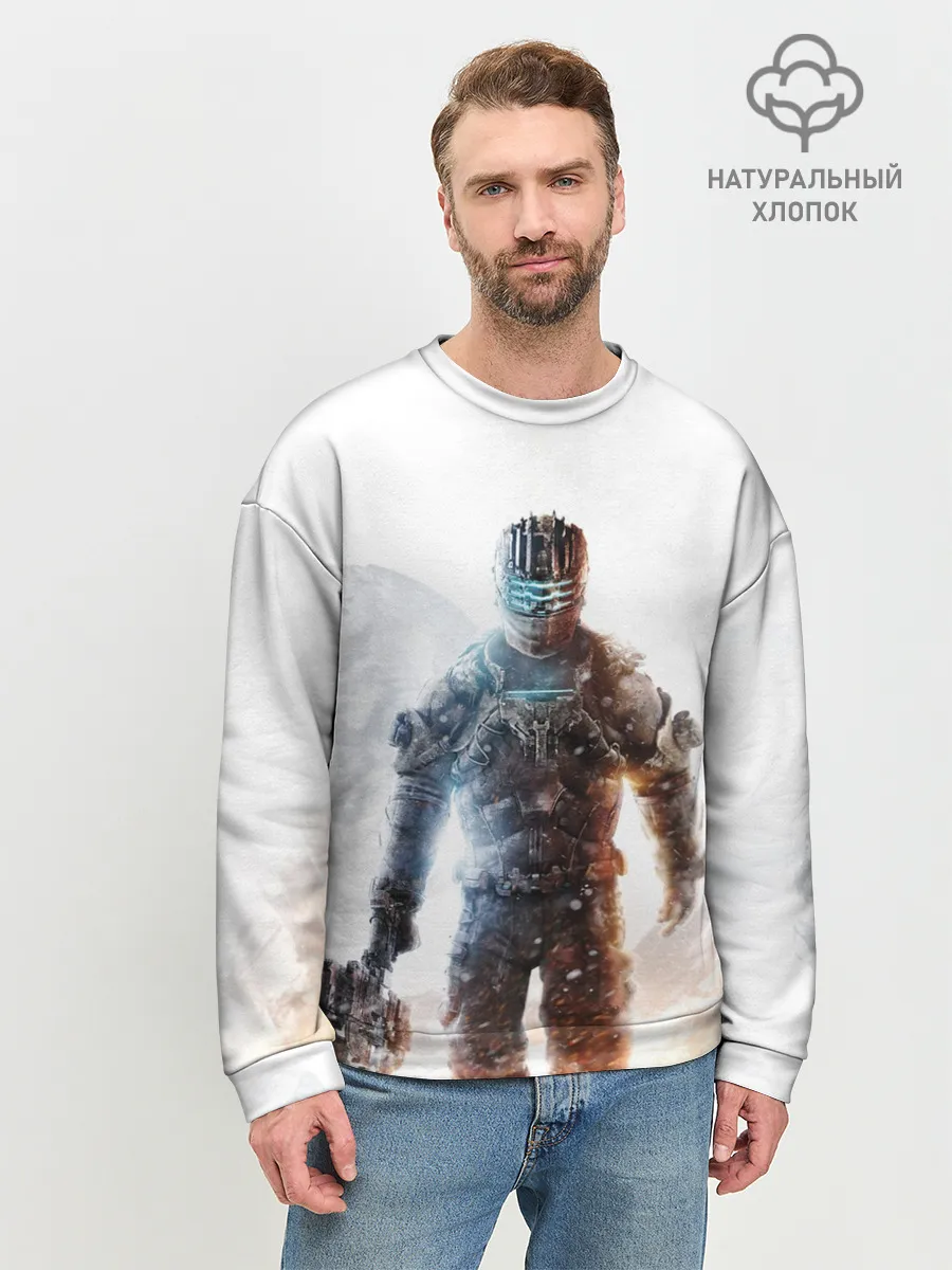 Мужской свитшот базовый / Айзек Кларк Dead Space