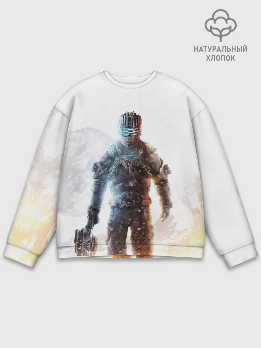 Мужской свитшот базовый / Айзек Кларк Dead Space