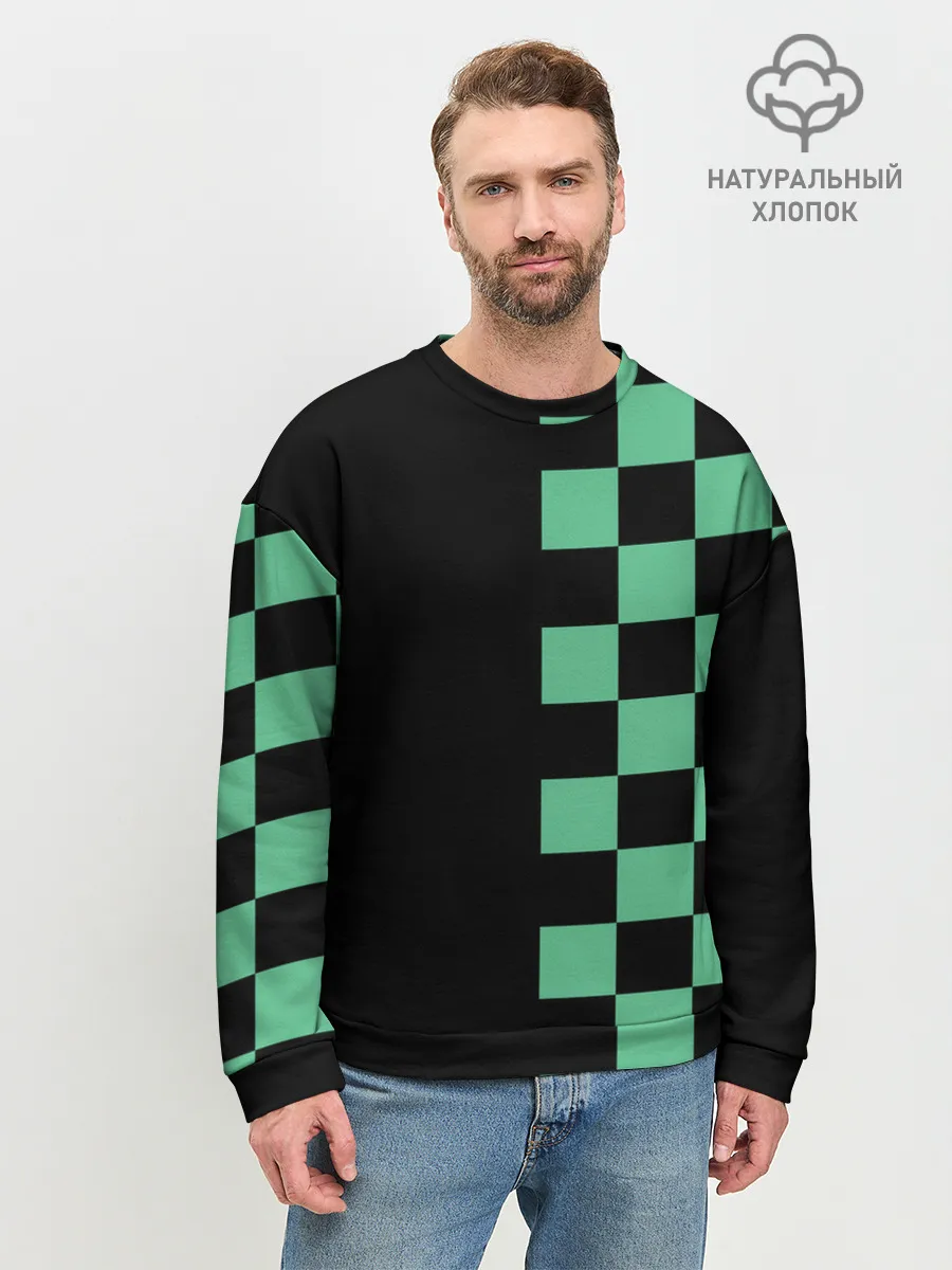 Мужской свитшот базовый / КОСТЮМ TANJIRO KAMADO | ТАНДЖИРО