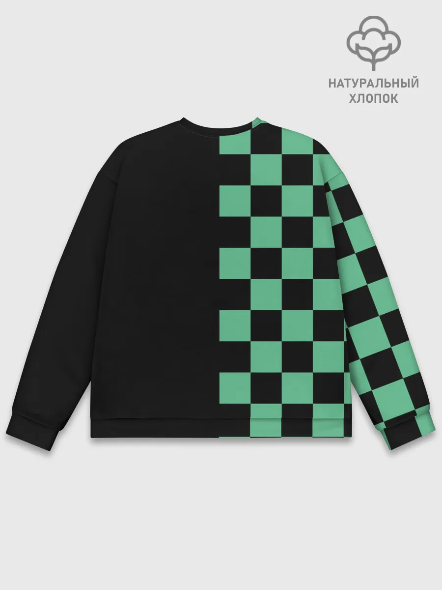 Мужской свитшот базовый / КОСТЮМ TANJIRO KAMADO | ТАНДЖИРО