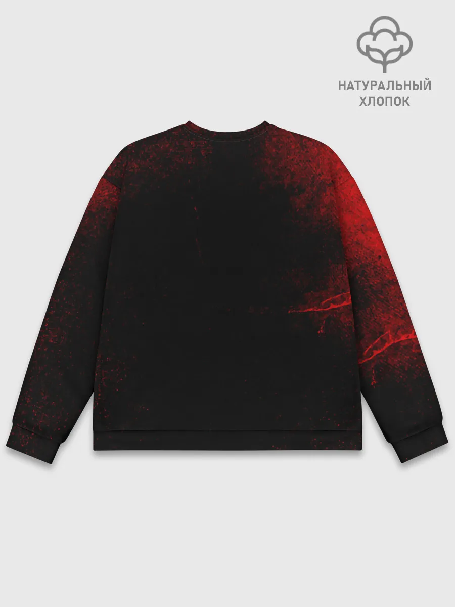 Мужской свитшот базовый / One Piece. Большой куш Луффи