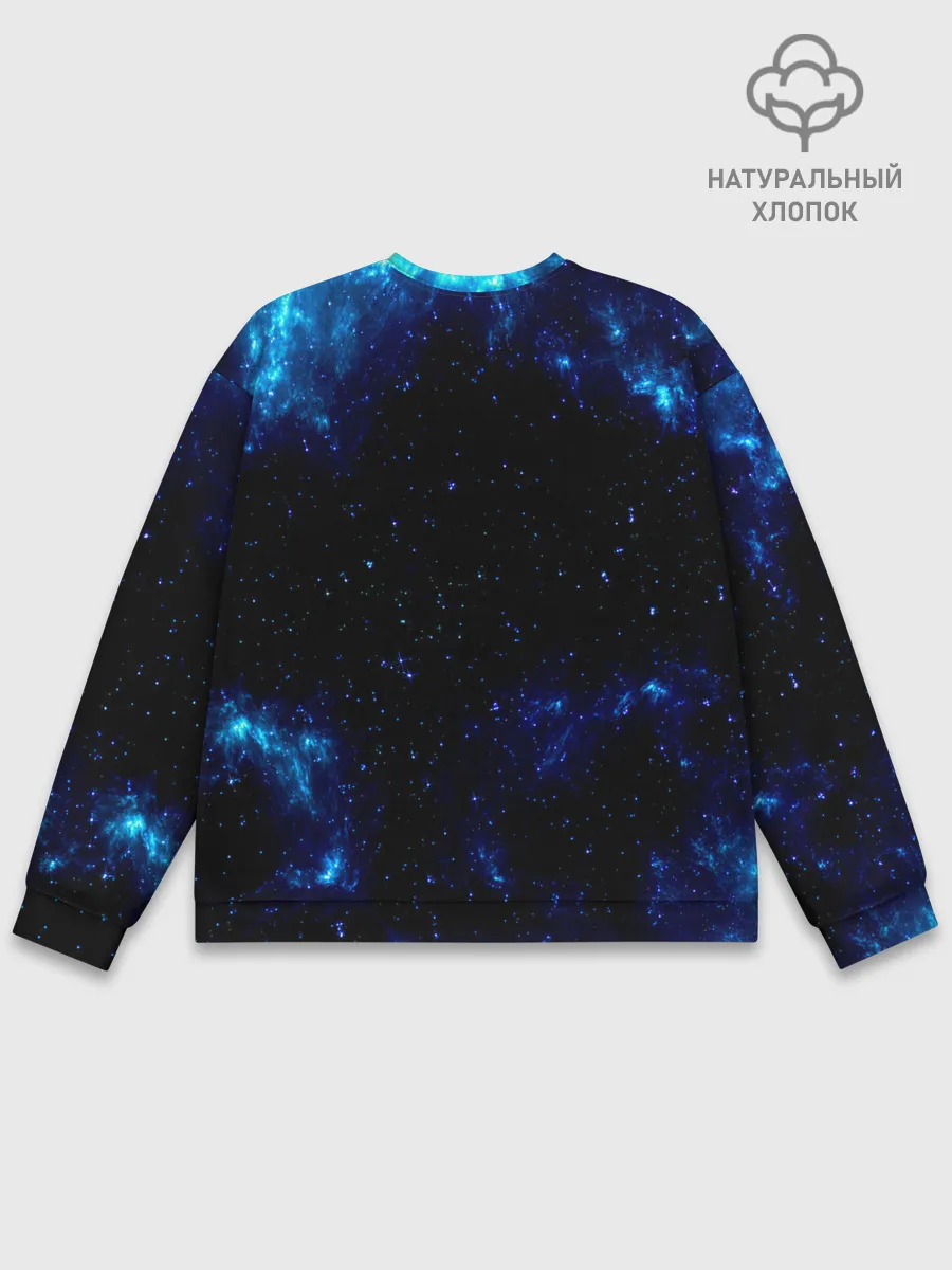 Мужской свитшот базовый / Фрэнки Киборг One Piece