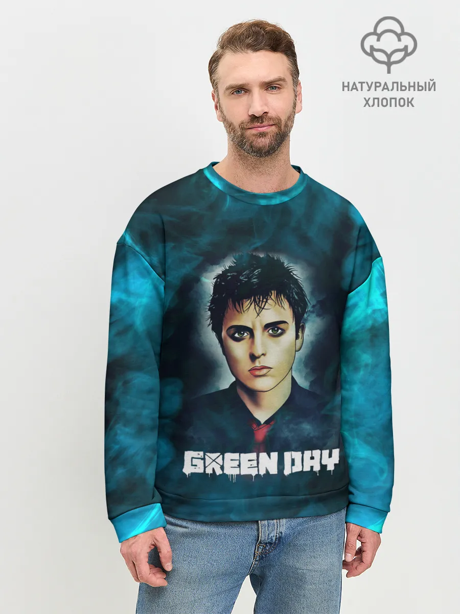Мужской свитшот базовый / Billie | GreenDay | ГринДай