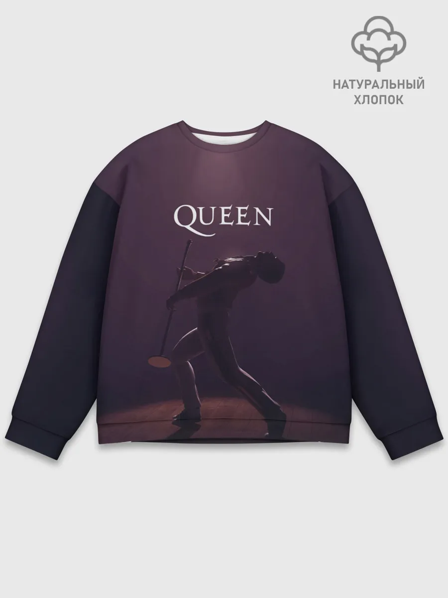 Мужской свитшот базовый / Freddie Mercury | Queen