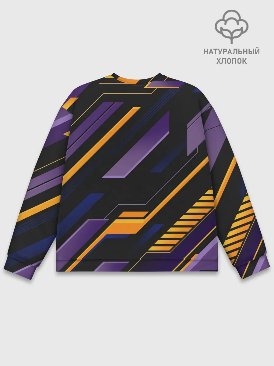 Мужской свитшот базовый / ТЕХНО БРОНЯ | ФУТУРИЗМ