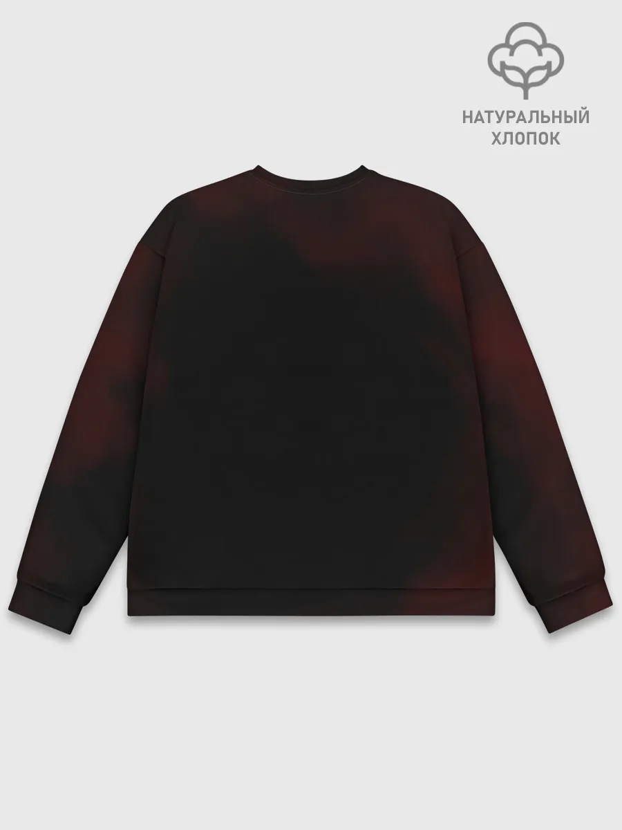 Мужской свитшот базовый / Луффи и Пираты Соломенной Шляпы