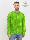Мужской свитшот базовый / СЛИЗЬ / SLIME / ТЕКСТУРА