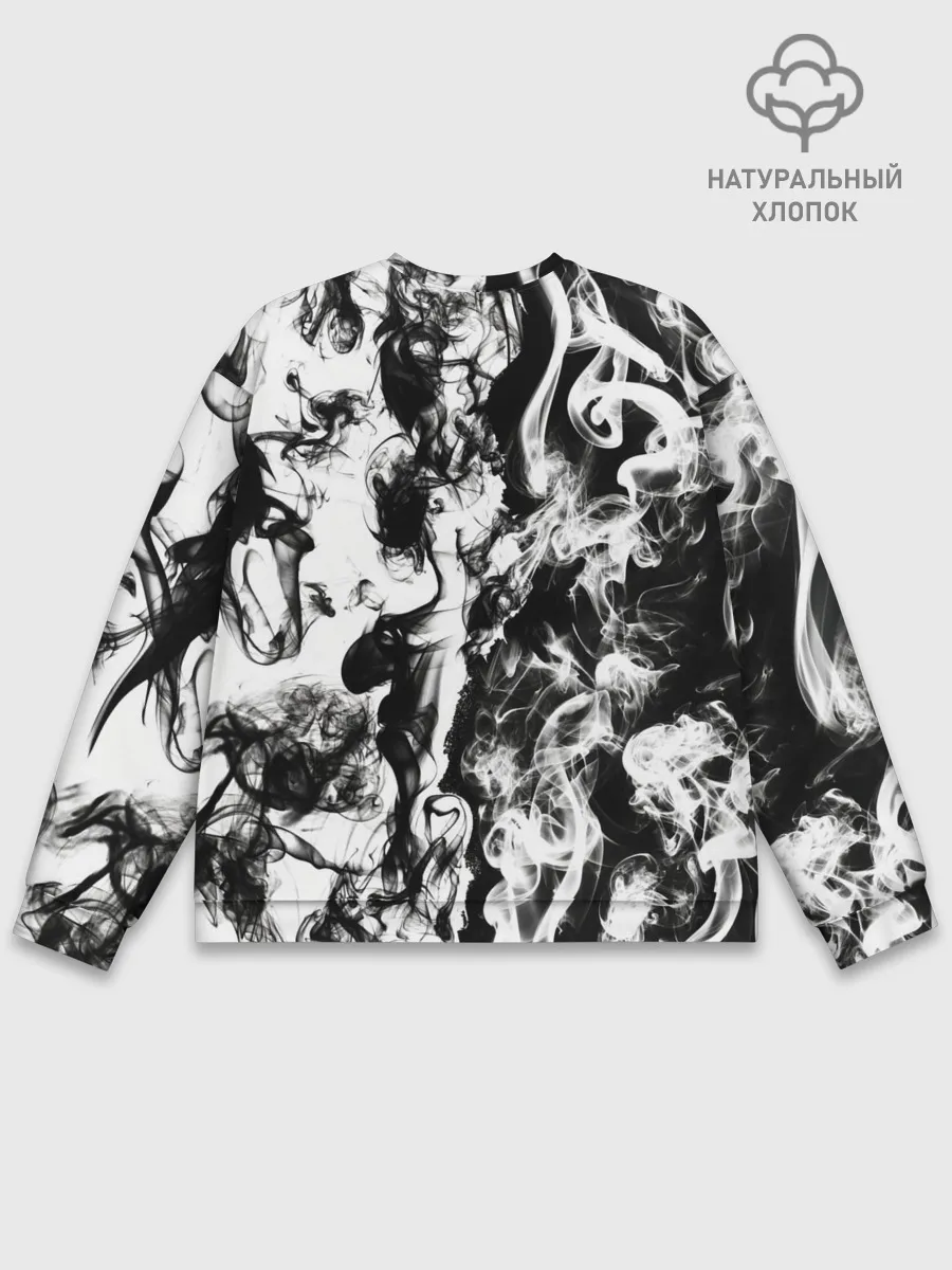 Мужской свитшот базовый / Dead water 3D. Мертвая вода 3Д