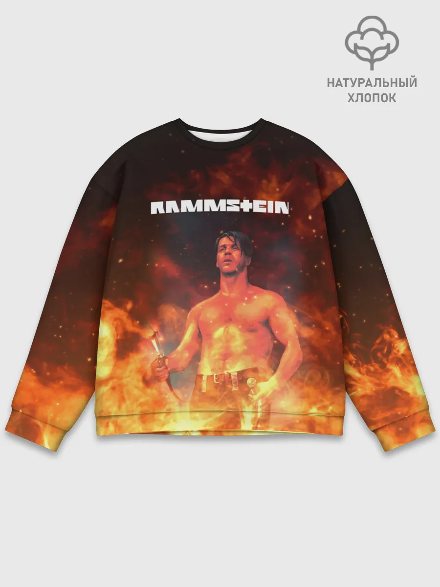 Мужской свитшот базовый / RAMMSTEIN | РАМШТАЙН