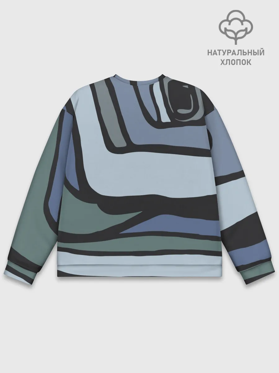 Мужской свитшот базовый / Графит