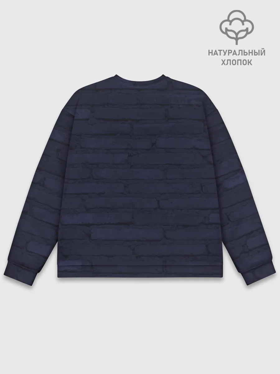 Мужской свитшот базовый / Bad cat