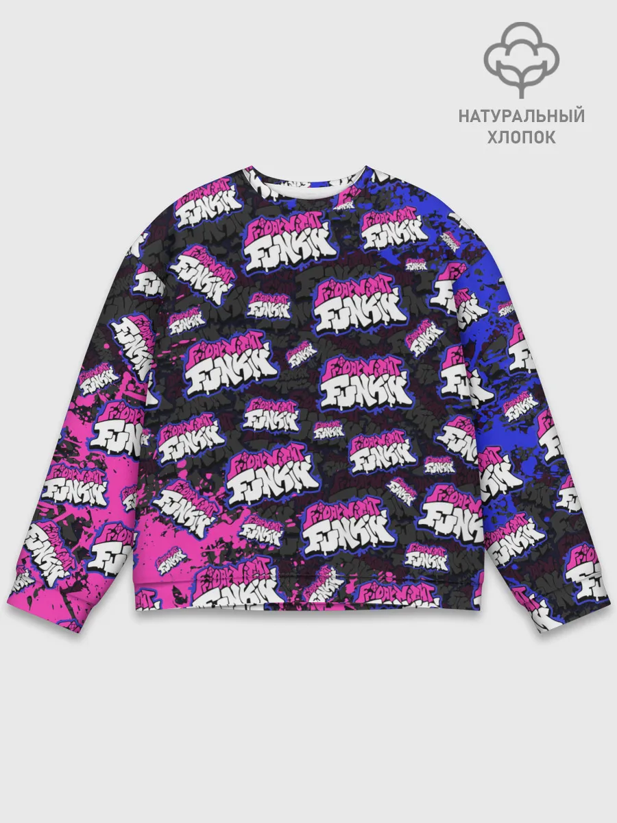 Мужской свитшот базовый / FRIDAY NIGHT FUNKIN ЛОГОБОМБИН