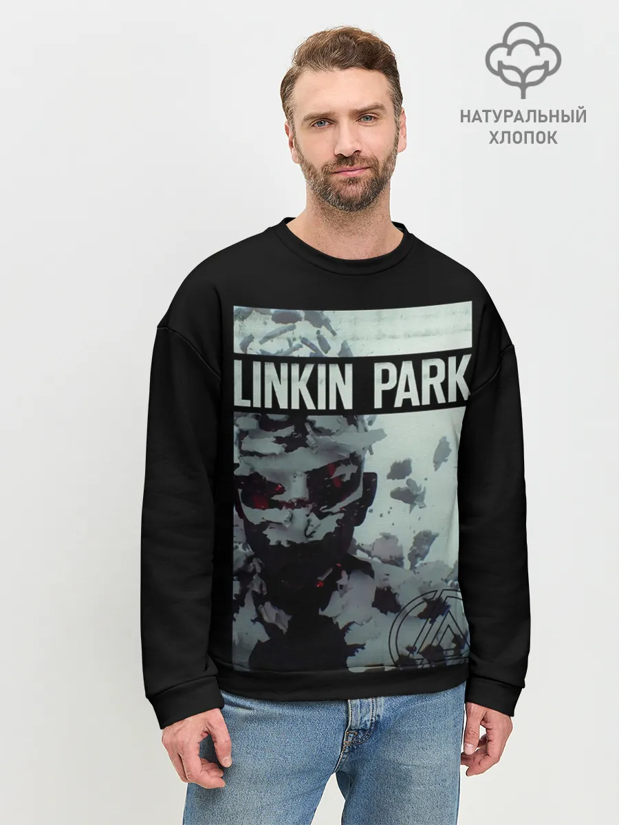 Мужской свитшот базовый / Living Things