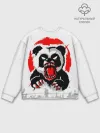 Мужской свитшот базовый / Злая Кровавая Панда