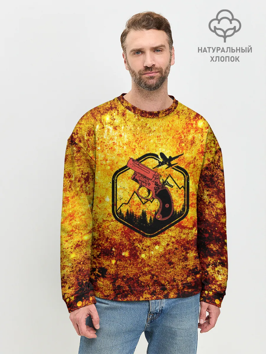 Мужской свитшот базовый / АИР ДРОП | ПАБГ