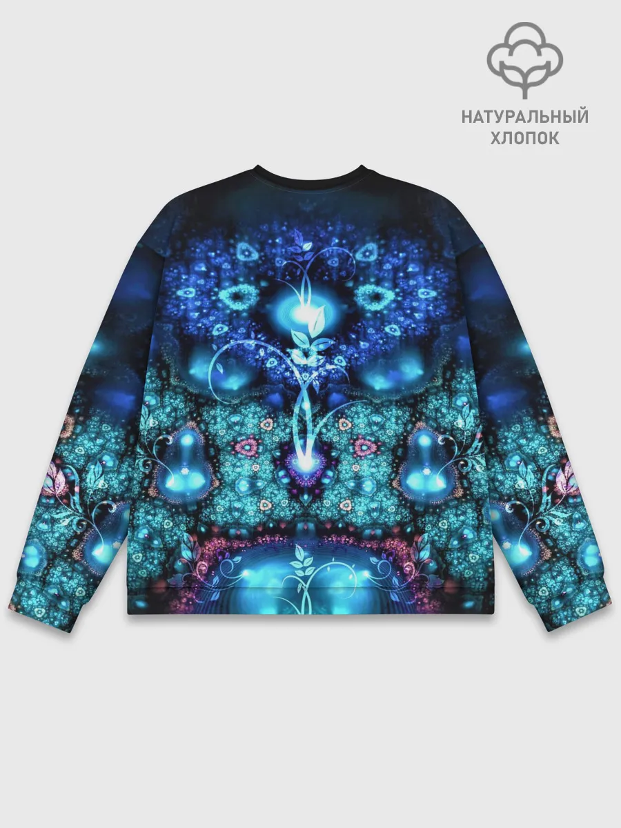 Мужской свитшот базовый / Источник жизни