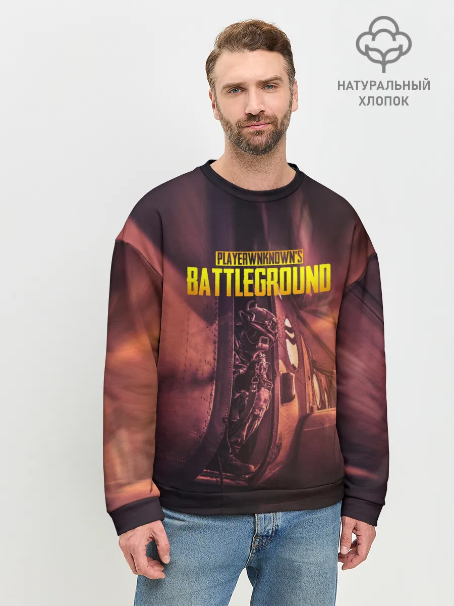 Мужской свитшот базовый / PUBG PARAMO | ПУБГ ПАРАМО