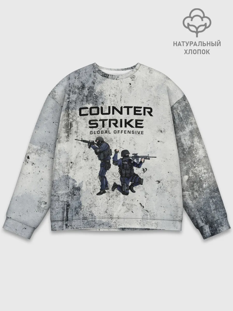 Мужской свитшот базовый / COUNTER TERRORIST | CS GO