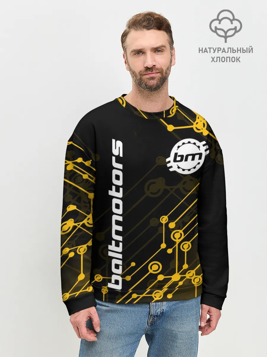 Мужской свитшот базовый / BALTMOTORS / ТЕХНО