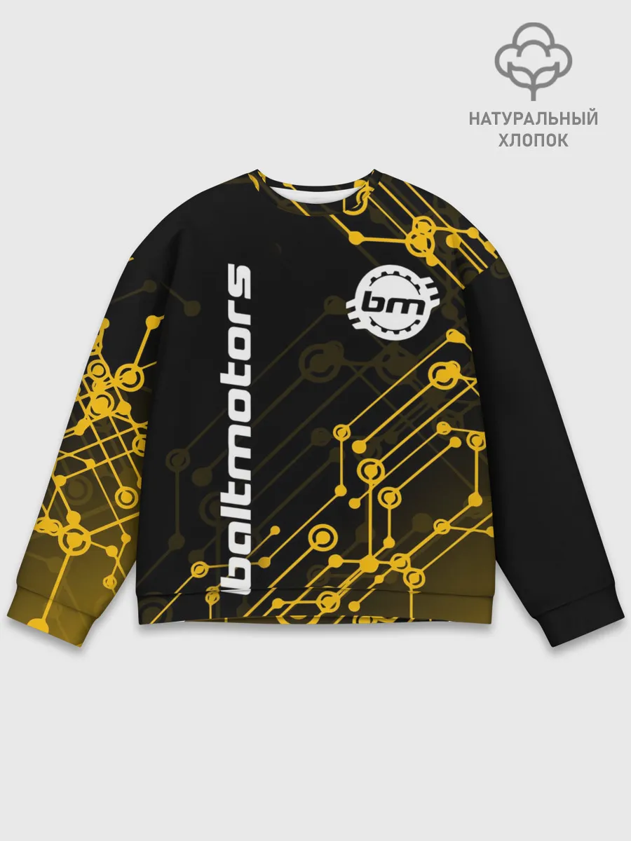 Мужской свитшот базовый / BALTMOTORS / ТЕХНО