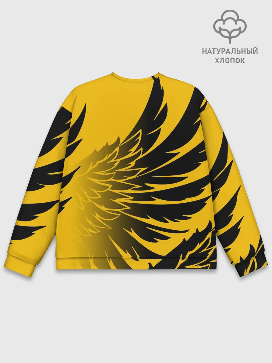Мужской свитшот базовый / BALTMOTORS / КРЫЛЬЯ