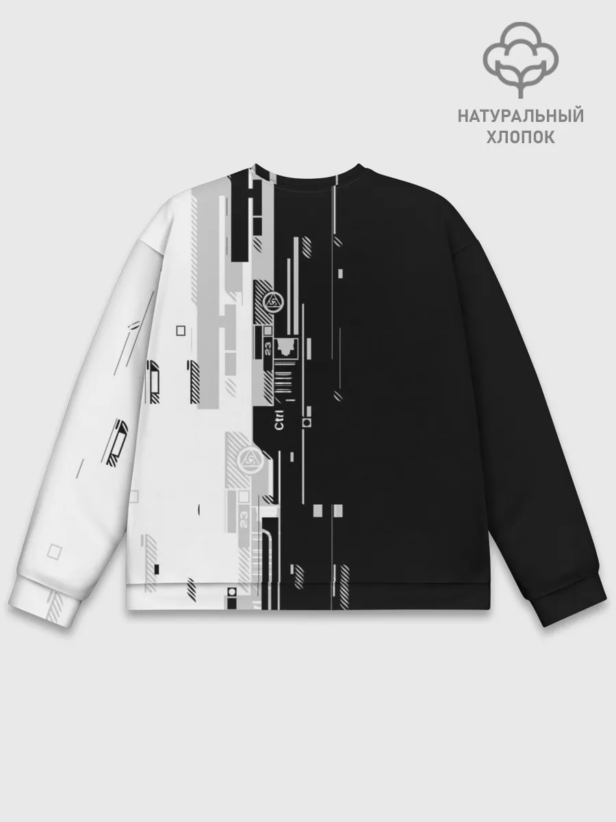 Мужской свитшот базовый / BALTMOTORS / ТЕХНО