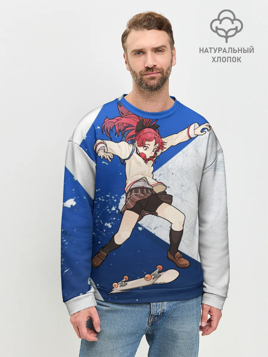 Мужской свитшот базовый / Meow team