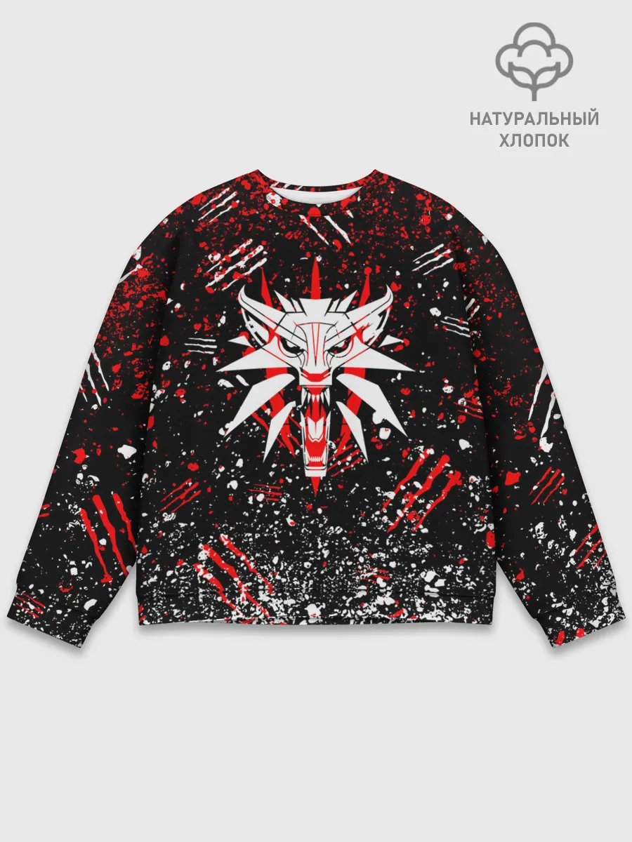 Мужской свитшот базовый / The Witcher