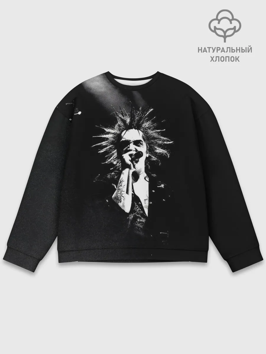 Мужской свитшот базовый / Горшок на концерте