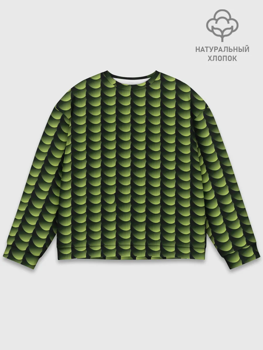 Мужской свитшот базовый / Digital bamboo